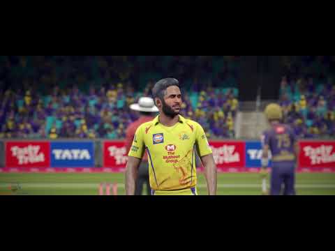 Cricket 19 PC Gameplay : KKR vs CSK IPL in Career Mode