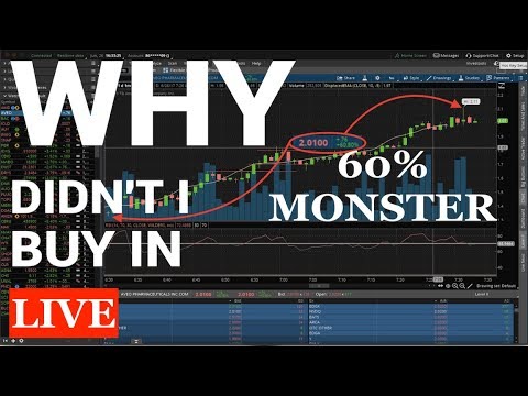 Live Trading | I Missed A +60% Penny Stock Monster! MY MISTAKE thumbnail