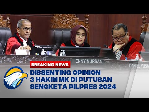 [FULL] Dissenting Opinion 3 Hakim MK, Saldi Isra, Enny Nurbaningsih dan Arief Hidayat
