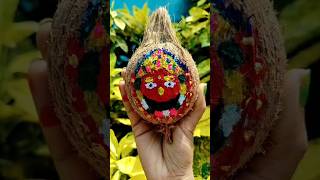 “Tiny coconut art, big creative vibes 🎨”