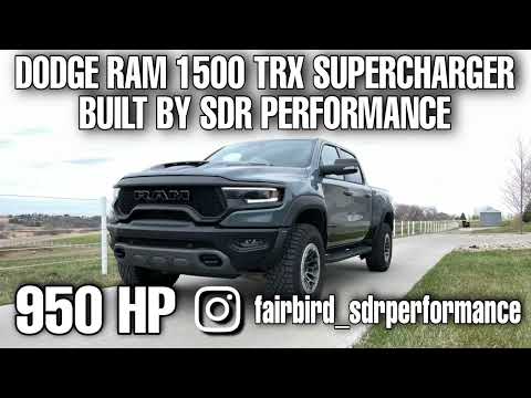950 BHP Dodge RAM 1500 TRX Supercharger @dragy acceleration from 0-100 & 100-200 km/h