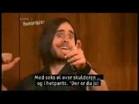 30 Seconds To Mars/Jared Leto funny moment