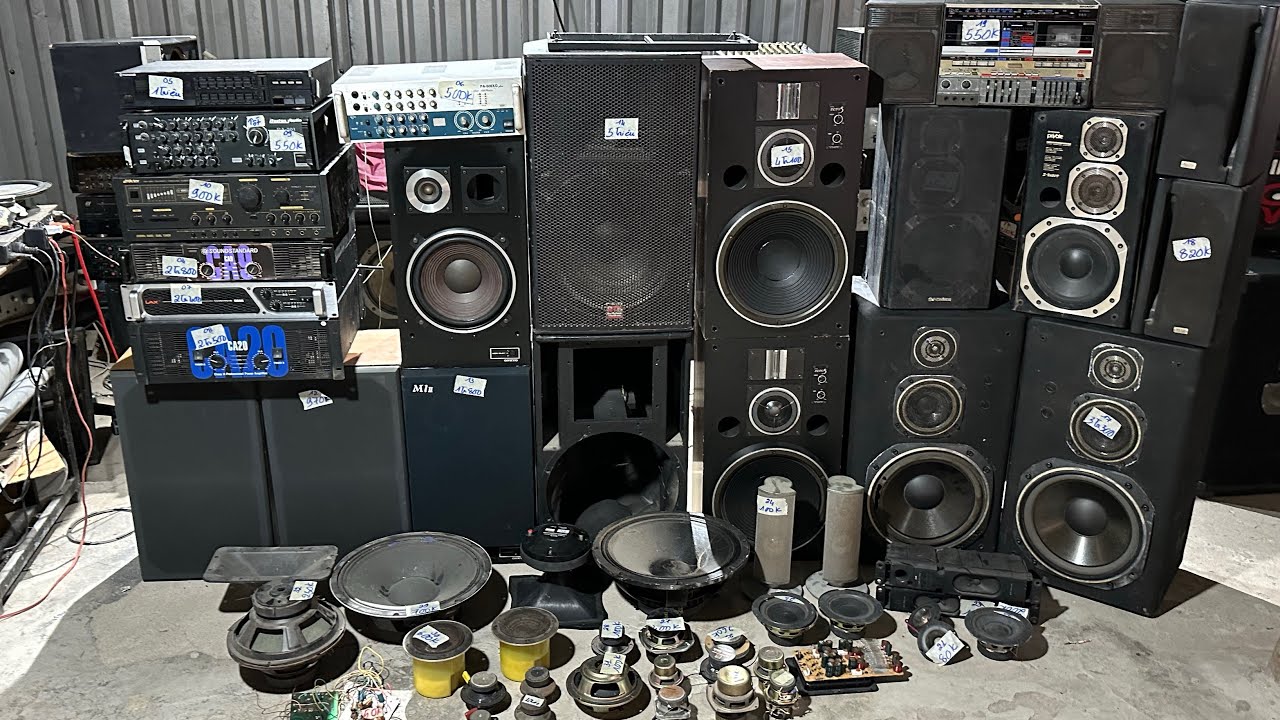 05/03❤️0329963276❤️đẩy CA20. Loa Full 40 B&C. Kenwood 990HG. Mạch súp BOSE. Bass BOSE. Loa ZERO 5