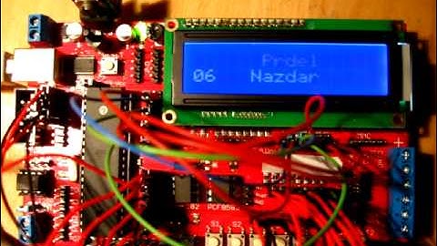 ATmega32 LCD moving text