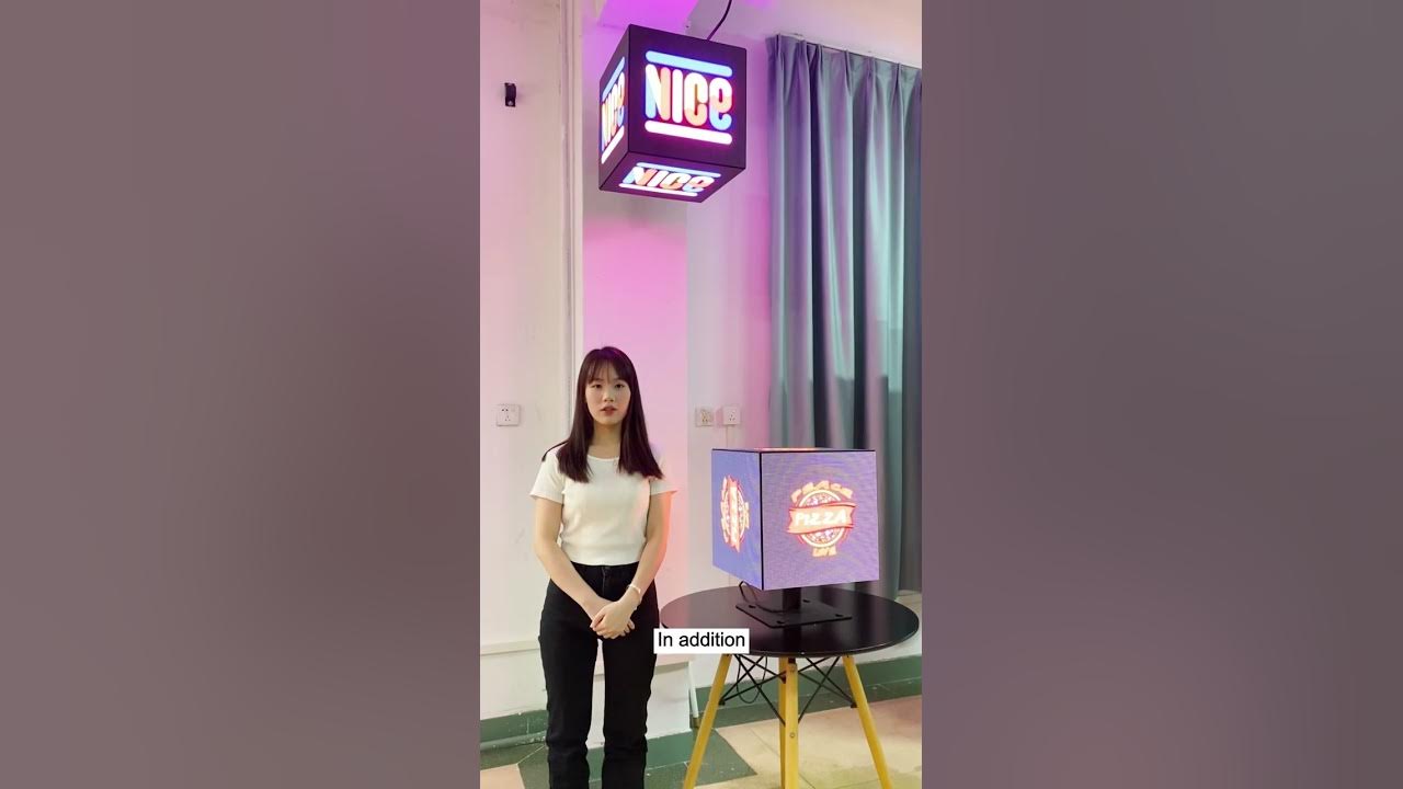 Introduction of Outdoor Magic cube LED display nseled nseledcloud