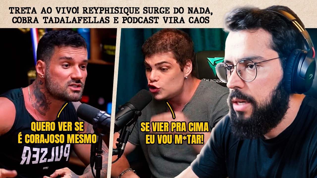 REY CONFRONTA TADALA AO VIVO! VAI DAR PANO PRA MANGA