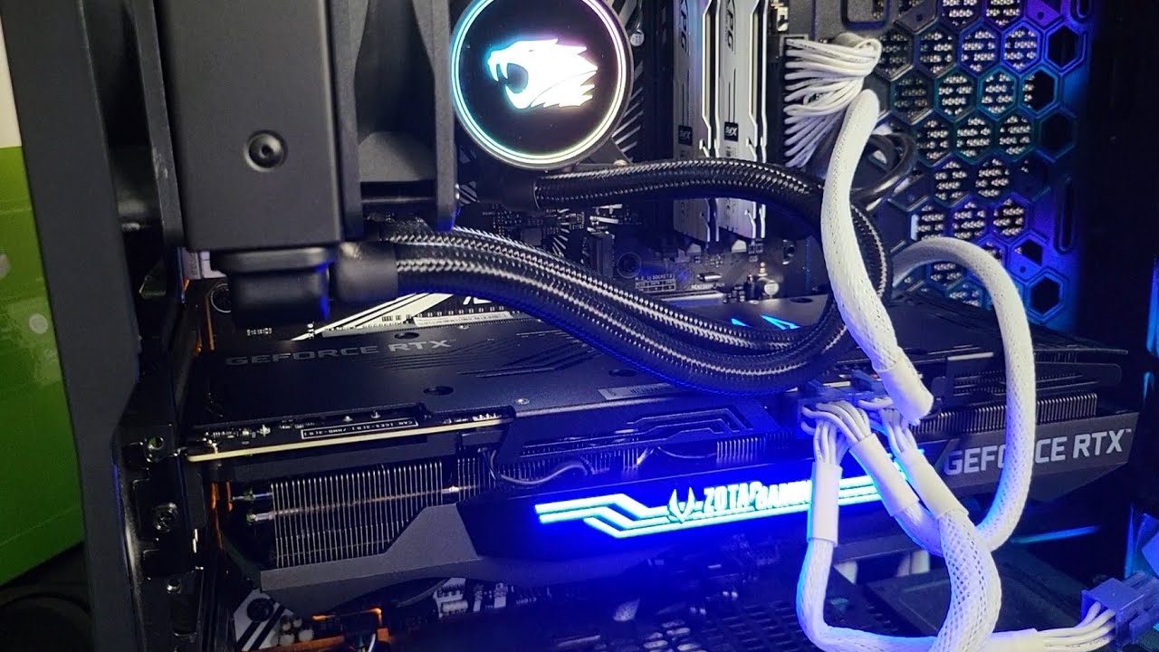 RTX 3080 OC Trinity Zotac Gaming GPU installation #ZotacGaming #Nvidia  #RTX3080