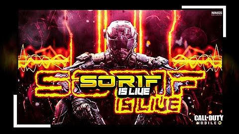 Make 🔥This COD Mobile Thumbnail on Android _Cod mobile live stream thumnail tutorial _SORIF#1