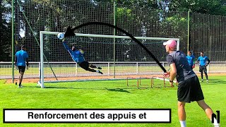 Spécifique Gardien de But Pliométrie et renforcement des appuis Goalkeeper Training