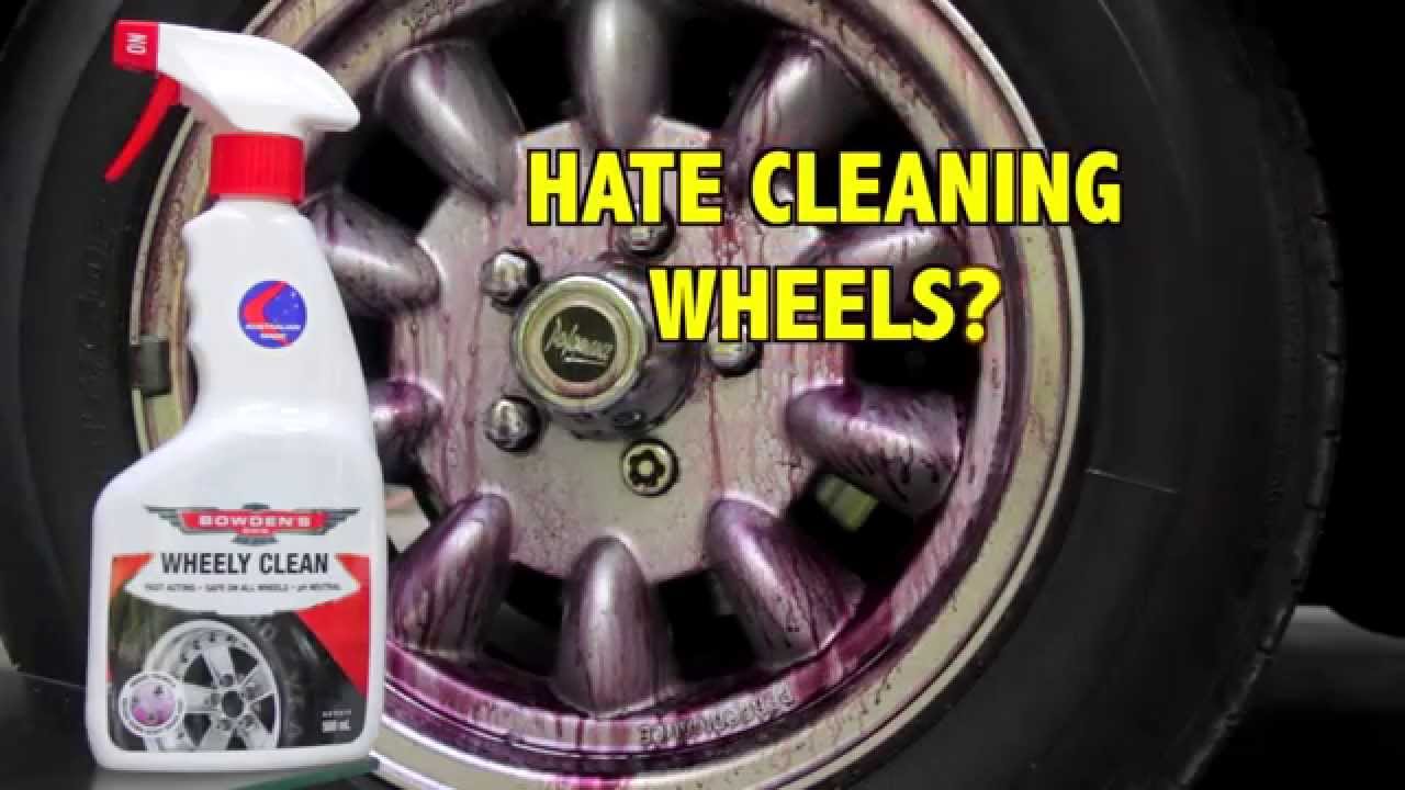 Wheely Clean - Want a scrub free wheel cleaner? 