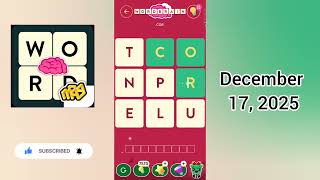 WordBrain Holiday Event December 17, 2025 2025 Answer - All Parts | Full Gameplay & Solutions screenshot 3