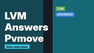 What does pvmove do