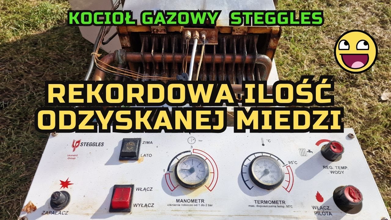 Rekordowa ilość odzyskanej miedzi z kociołka gazowego 😲👍