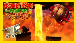 Donkey Kong Country Returns #22 Raketigeraserei BarbecueSchienen RauchigerGipfel 100%