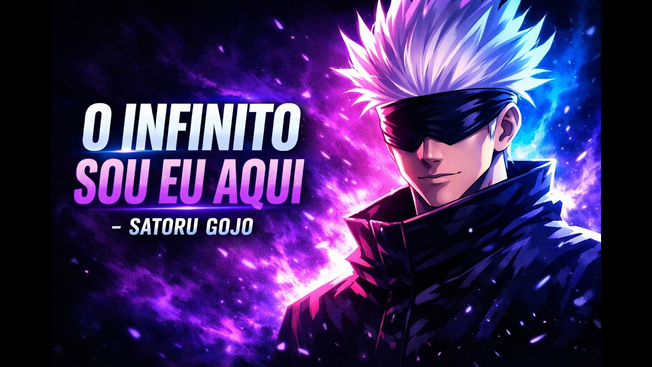 O Infinito Sou eu Aqui – Satoru Gojo