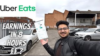 Uber Eats Earnings 💷 In UK 🇬🇧 | International Student In UK 🇬🇧 #ubereats #uberdriver #uber News