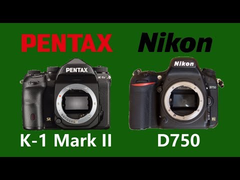 PENTAX K-1 Mark II vs Nikon D750