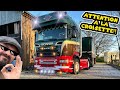 Montage bavette  talmu  longues portes  scania v8