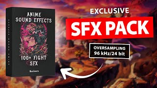 Best Anime Sound Effects Pack in 2024 | Exclusive FIGHT SFX