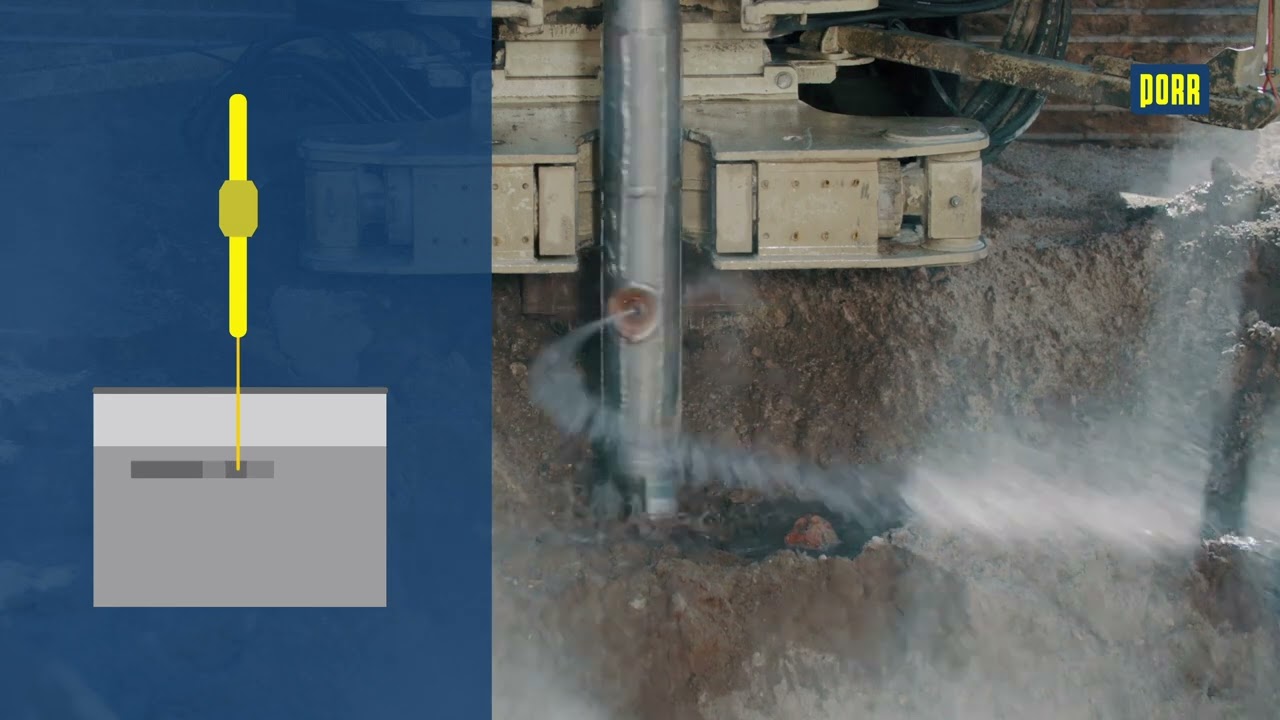 This is how special civil engineering works: Explaining video - Jet grouting