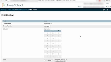PSwA S05E01 Adding a Home Room Section