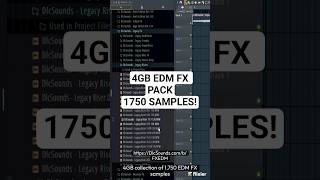 4GB EDM FX Pack - 1750 Massive EDM Build-Up &amp; Drop FX | (FREE Beta)