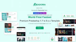 How to Install Prestashop Readoria Theme [Responsive Prestashop 9.0 Template] Themevolty