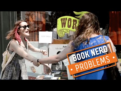 Book Nerd Problems | Resisting a Book Sale