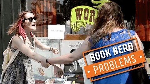 Book Nerd Problems | Resisting a Book Sale