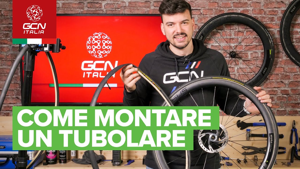 Come montare un tubolare sulla ruota | Manutenzione base per bici da strada  - YouTube