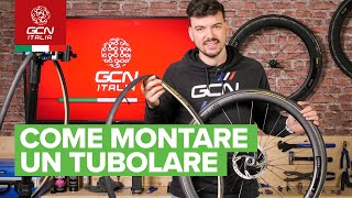 Come montare un tubolare sulla ruota | Manutenzione base per bici da strada