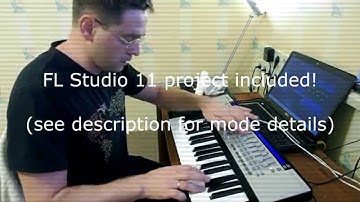 BlueARP demo #9 + FL Project! (deadmau5 style plucks)