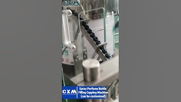 Spray Perfume Bottle Filling Capping Machine | Roll on Bottle | Machine Production Line