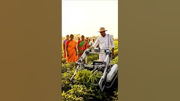 Smart Legume Pods Harvester Robot — Precision Farming for Beans & Pulses#shorts#farming#automobile