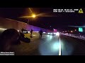 Carjacking suspect dies after being hit by cars while running from police
