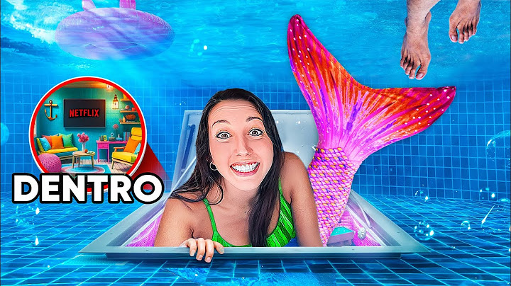 HO COSTRUITO UNA STANZA SEGRETA DA SIRENA IN PISCINA SOTT'ACQUA per nascondermi da Erick!