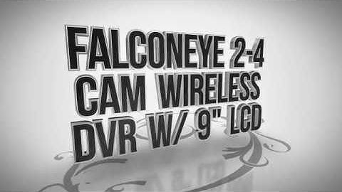 FalconEye 2-4 Wireless Camera DVR System!