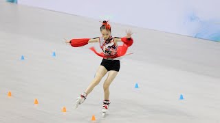 No.1 KUANG NINXIN(旷宁欣) Youth Women's Group of the China Roller Skating Championships