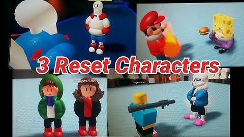 3 Reset Characters Showcase v2 (SMB)