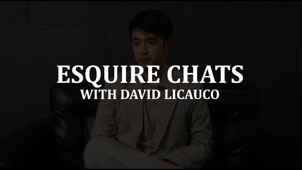 Esquire Chats With David Licauco | Esquire Philippines