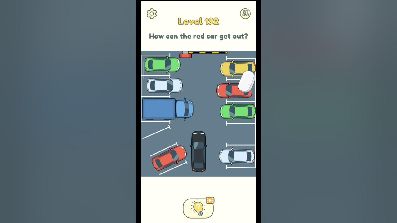 Dop 2 level 192 how can the red car get out? shorts dop2 YouTube