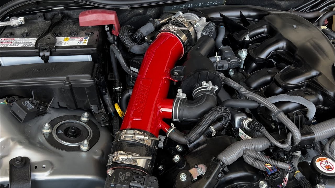 IS 350: Install HPS Red Post MAF Air Intake Kit Tube. #IS350 #FSport #Lexus #HPS #Intakes