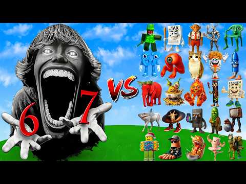 67 KID vs All MEME Brainrot Bosses | Minecraft Mob Battle