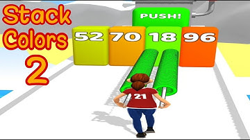 Stack Colors 2 All Levels Walkthrough Gameplay Mobile iOS, Android New Epdate #Games