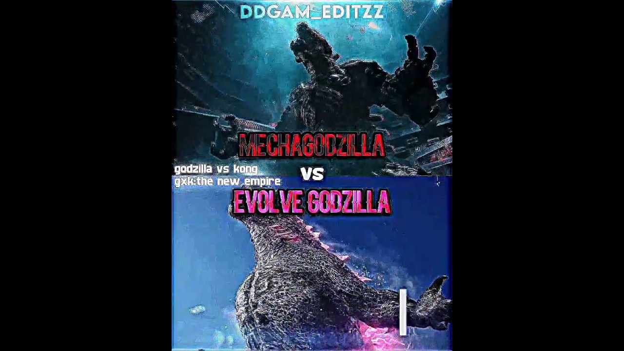 Evolve Godzilla vs Mechagodzilla 