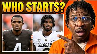 Michael Irvin Talks Browns QB Room Deshaun vs Shedeur Sanders