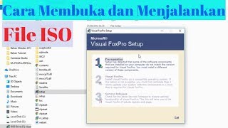 Cara Membuka dan Menjalankan File ISO (Menginstall Ms Visual Foxpro 9)