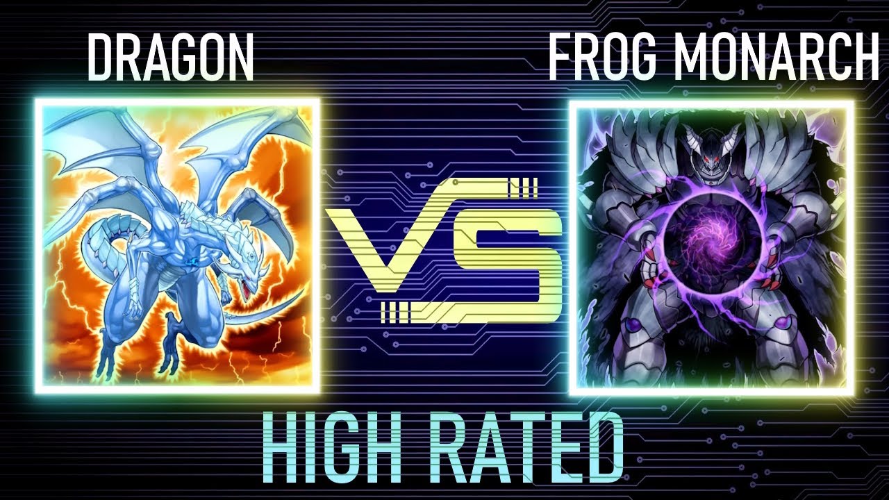 Dragon turbo vs Frog monarch | High Rated | Edison Format | Dueling Book