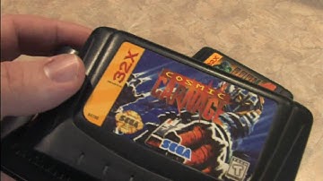 Classic Game Room - SEGA 32X CARTRIDGE DESIGN review