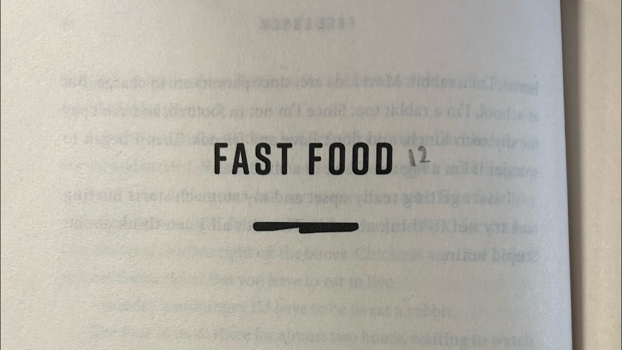 Free Lunch by Rex Ogle Ch. 12 (Fast Food) Read Aloud
